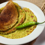 Sprouted Moong Dal Cheela