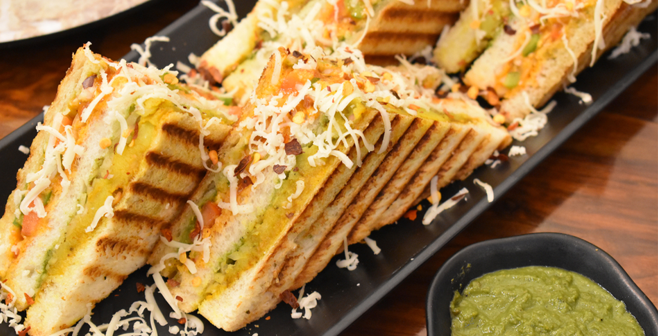Masala Cheese French Toast