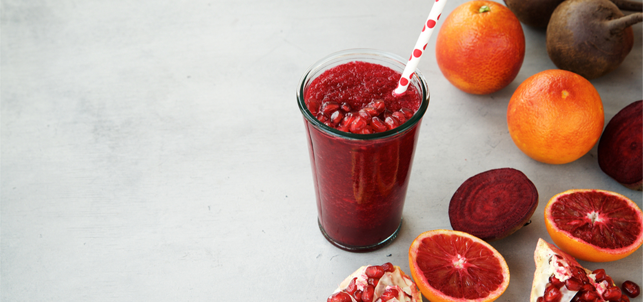 Pomegranate and Beetroot Smoothie