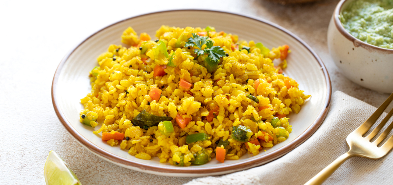 Vegetable Poha