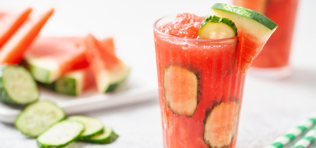 Watermelon and Cucumber Smoothie